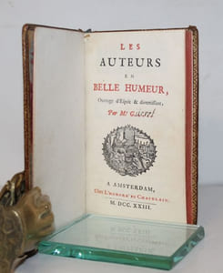 Les Auteurs en belle humeur. Ouvrage d'esprit et divertissant par Mr. G....