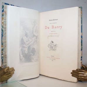 Anecdotes sur la Comtesse Du Barry.