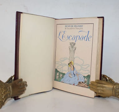 L'escapade.. [BARBIER (Georges)] REGNIER (Henri de).