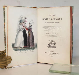 Lettres d'un voyageur à l'embouchure de la Seine, contenant des détails historiques, anecdotiques et statistiques sur les contrées de la normandie connues sous le nom de pays de Caux, de Lieuvin et de Roumois, dans les départemens de la Seine-Inférieure, du Calvados et de l'Eure.