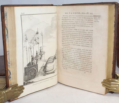 Histoire générale de la Chine ou Annales de cet Empire traduites du Tong-Kien-Kang-Mou par le feu Père Joseph-Anne-Marie de Moyrac de Mailla, jésuite ...