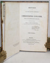 Histoire de la vie et des voyages de Christophe Colomb, traduite de l'anglais par C.A. Defauconpret fils.