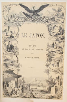 Le Japon. Voyage autour du monde. Expédition du commodore Perry pendant les années 1853, 1854 et 1855 [...]. Traduit de l'allemand par A. Rolland.. ...