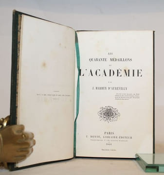 Les Quarante médaillons de l'Académie.. BARBEY D'AUREVILLY (Jules).