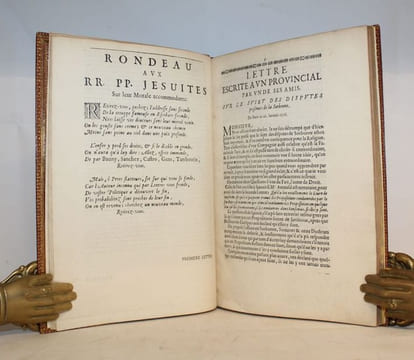 Les Provinciales ou lettres écrites par Louis de Montalte à un provincial de ses amis et aux RR. PP. Jésuites.. [PASCAL (Blaise)].