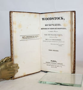 Woodstock , ou le cavalier , histoire du temps de Cromwell , année 1651.