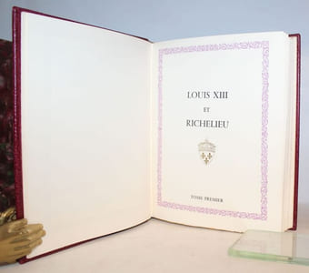 Louis XIII et Richelieu.