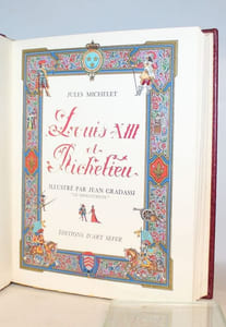 Louis XIII et Richelieu.