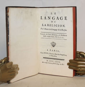 Le langage de la Religion, par l'Auteur du Langage de la Raison.