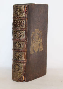 Conférence avec M. Claude ministre de Charenton, sur la matière de l'Eglise. Aux armes du cardinal de La Rochefoucauld.. BOSSUET (Jacques Benigne).