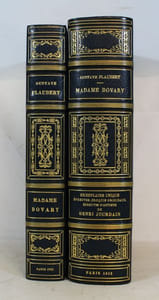 Madame Bovary, murs de province. Exemplaire d'épreuve enrichi de 98 dessins originaux de l'artiste.