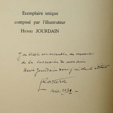 Madame Bovary, murs de province. Exemplaire d'épreuve enrichi de 98 dessins originaux de l'artiste.. [JOURDAIN (Henri)] FLAUBERT (Gustave).