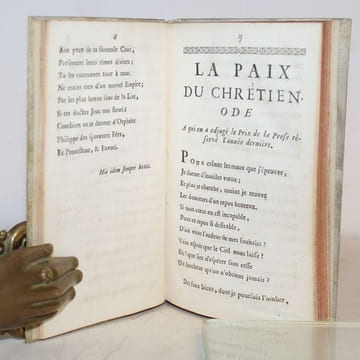 Recueil de plusieurs pièces d'éloquence et de poësie, présentées à l'Académie des Jeux floraux, pour les Prix de l'année 1717, Avec la semonce & ...