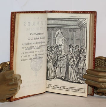 Les oeuvres. Les oeuvres posthumes.. MOLIERE (Jean-Baptiste Poquelin dit).
