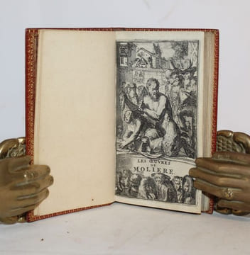 Les oeuvres. Les oeuvres posthumes.. MOLIERE (Jean-Baptiste Poquelin dit).
