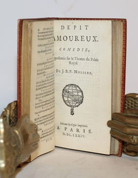Les oeuvres. Les oeuvres posthumes.. MOLIERE (Jean-Baptiste Poquelin dit).