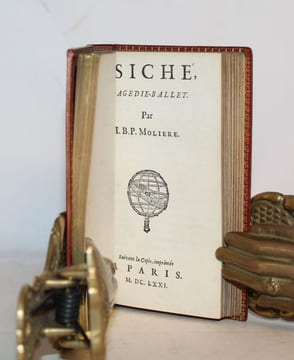 Les oeuvres. Les oeuvres posthumes.. MOLIERE (Jean-Baptiste Poquelin dit).