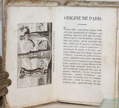 Vues de Paris, en miniature, Formant une collection de trente-cinq gravures représentant Paris dans son origine, le costumes civil, militaires, ...