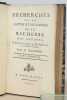 Recherches sur la nature et les causes de la richesse des Nations.. [ECONOMIE] SMITH (Adam).