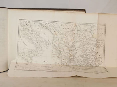 Voyages du jeune Anacharsis en Grèce, vers le milieu du quatrième siècle avant l'ère vulgaire.. BARTHELEMY (Jean-Jacques).