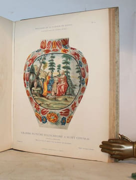 Histoire de la faïence de Rouen.. POTTIER (André).