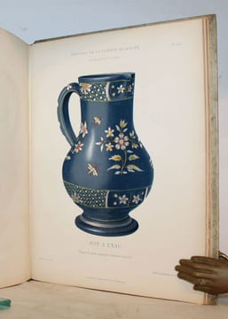 Histoire de la faïence de Rouen.. POTTIER (André).