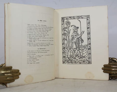 Almanach Normand contenant les dictons et proverbes et devinailles de Maître Ansbert Guenet berger de la ferme perdue.. YARD (Francis).