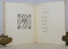 Almanach Normand contenant les dictons et proverbes et devinailles de Maître Ansbert Guenet berger de la ferme perdue.. YARD (Francis).