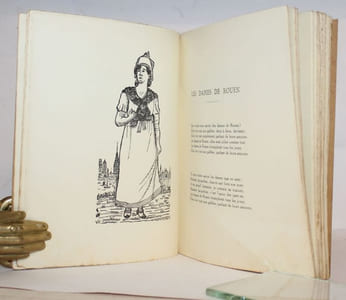 Almanach normand contenant cinquante chansons, romances, rondes, complaintes chantées jadis au beau pays de Normandie, recueillies et publiées par Francis Yard.