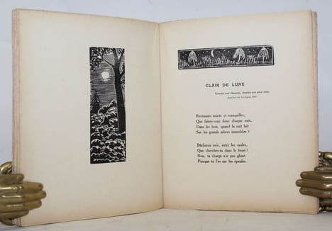 La Maison des Bois. Poèmes avec cent cinq ornements gravés par l'auteur.. YARD (Francis).