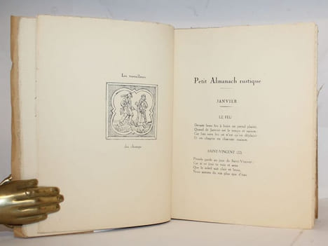Almanach Normand contenant les dictons et proverbes et devinailles de Maître Ansbert Guenet berger de la ferme perdue. Almanach Normand, Petit ...