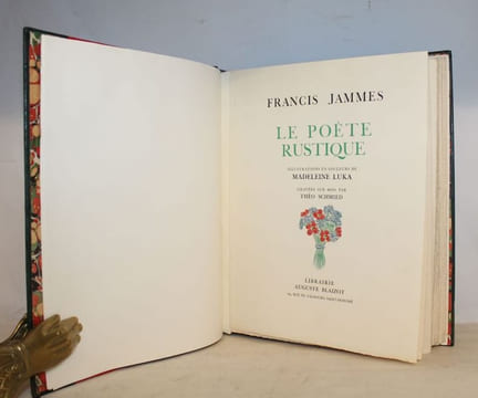 Le poète rustique.. [LUKA (Madeleine)] - JAMMES (Francis).