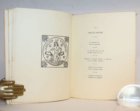 Almanach Normand contenant les dictons et proverbes et devinailles de Maître Ansbert Guenet berger de la ferme perdue.. YARD (Francis).