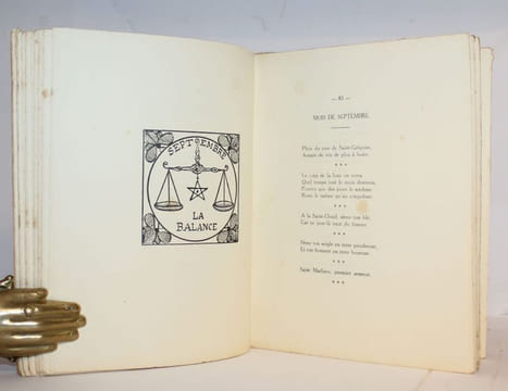 Almanach Normand contenant les dictons et proverbes et devinailles de Maître Ansbert Guenet berger de la ferme perdue.. YARD (Francis).
