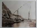 Ensemble d'une cinquantaine de reproductions de photographies anciennes sur l'Egypte.. PHOTOGRAPHIES D'EGYPTE.