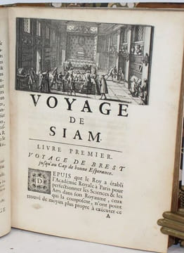 Voyage de Siam, des peres jesuites, envoyez par le Roy, aux Indes à la Chine. Avec leurs observations astronomiques, et leurs remarques de physique, ...