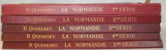 La Normandie, recueil de documents d'architecture civile de l'époque médiévale au XVIIIème siècle.. QUENEDEY (Raymond).