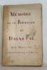Mémoire sur le Bourgage de Darnétal, du 10 octobre 1825. Et Avis de M. Dutronché du 20 Mars 1792.. HENAULT (Jean Baptiste François).