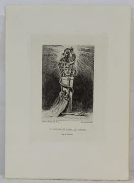 Neuf eaux-fortes pour illustrer Les Diaboliques de J. Barvey d'Aurevilly dessinées et gravées par Félicien Rops.. [BARBEY D'AUREVILLY] ROPS ...