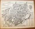 Plan ancien de Metz.. [METZ] [MERIAN & ZEILLER].