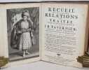 Recueil de plusieurs relations et traitez singuliers et curieux de J. B. Tavernier, Escuyer, Baron d'Aubonne, Qui n'ont point est&eacute; mis dans les six ...