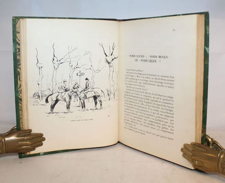 Le cheval d'extérieur. Qualités physiques et morale. Éducation - Emploi. Note et croquis.. VERTEVILLE (C. de la).