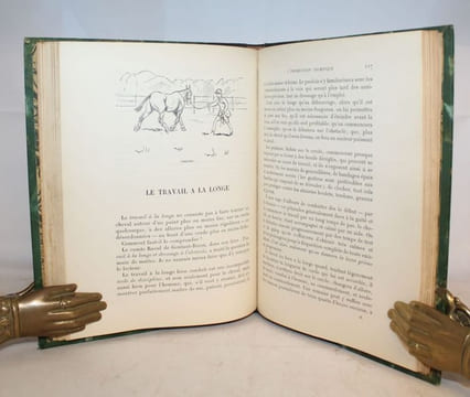 Le cheval d'extérieur. Qualités physiques et morale. Éducation - Emploi. Note et croquis.. VERTEVILLE (C. de la).
