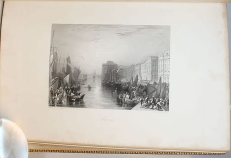 Liber Fluviorum; or, River scenery of France. Depicted in sexty-one engravings from drawings by J. M W. Turner, R.A.   With descriptive letter-press ...