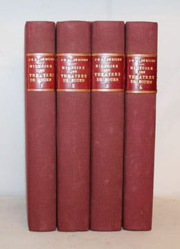 Histoire complète et méthodique des Théâtres de Rouen depuis leur origine jusqu'à nos jours par J.- E. B. de Rouen.. [THEATRE] BOUTEILLER ...