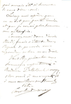 Lettre autographe signée.. CAROLUS-DURAN [Charles Émile DURANT, dit].