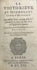 Le Victorieux et triomphant combat de Gédéon.. SUFFREN, Jean.