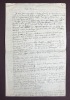 Divers écrits de jeunesse. — Ensemble de 16 documents manuscrits autographes de formats très divers, rédigés entre 1923 et 1928.. BARRAULT, ...