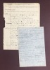 Divers écrits de jeunesse. — Ensemble de 16 documents manuscrits autographes de formats très divers, rédigés entre 1923 et 1928.. BARRAULT, ...