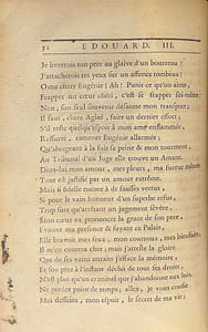 Édouard III. Tragédie.
